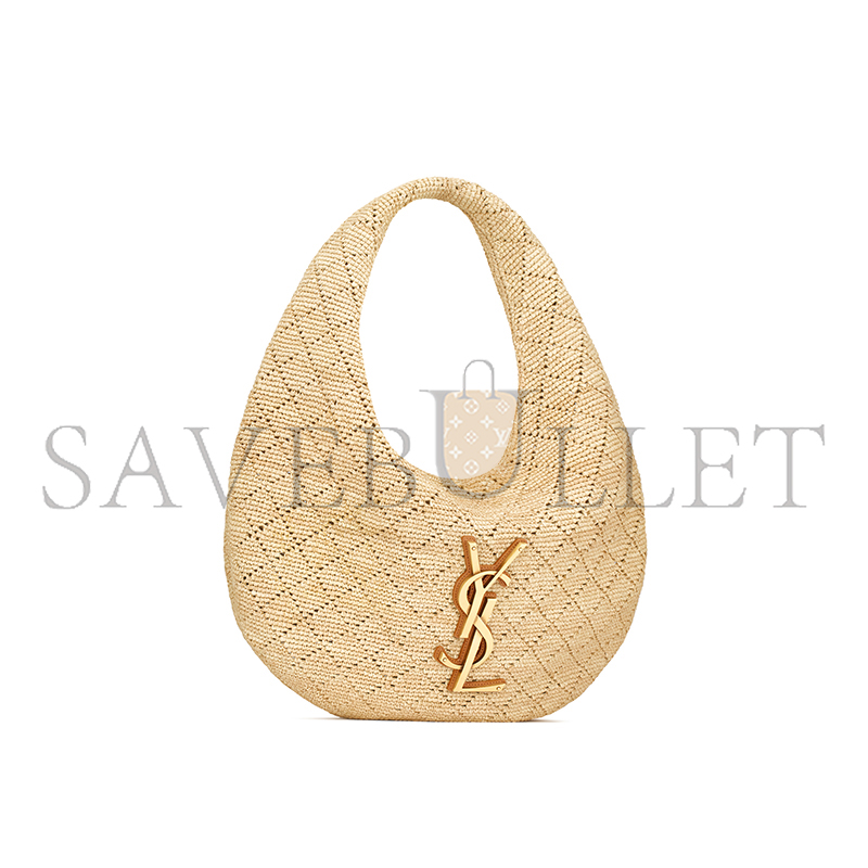 YSL ICARE HOBO IN RAFFIA 868740GAAGT2791 (47*30.5*12cm) YSL ICARE HOBO IN RAFFIA 868740GAAGT2791 (47*30.5*12cm)